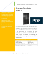 Generador fotovoltaico SLX60CM