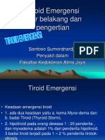 Tiroid Emergensi-Dr. Santoso
