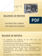 Balances de Materia