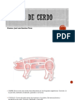 Cortes de Cerdo