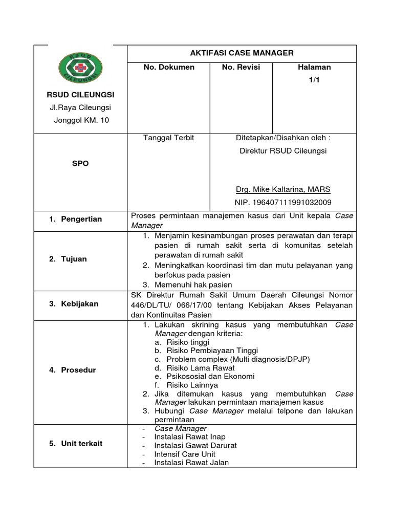 Mengaktifkan Case Manager PDF