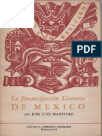J.L. Martinez. La Emancipacion Literaria PDF