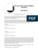 The U.S. Army School of Music Presents The Claves: by SSG Gerardo Colónortiz