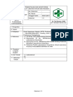 Sop Monitoring Dan Pamantauan Alat Lab Dan Reagen