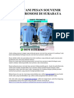 Melayani Pesan Souvenir Kaos Promosi Di Surabaya