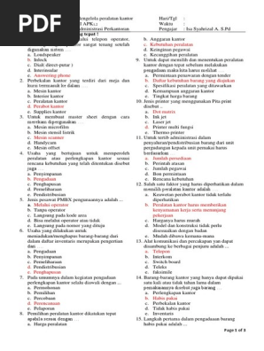 23++ Contoh soal korespondensi kelas 10 semester 2 beserta jawabannya ideas