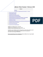 Daftar Indikator Mutu Yang Ada Di SISMADAK PDF