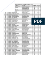 Final/General Merit List of 4-Year B.Tech Course-2013