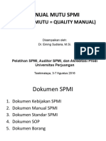 Manual Mutu SPMI