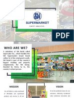 SM Supermarket Swot Analysis