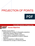 Projection of Points