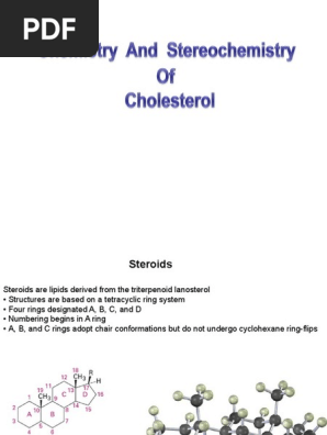Cholesterol Ppt Steroid Ketone