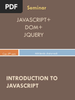 Javascript PPT For School | PDF | Java Script | Computer Engineering