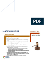 Landasan Hukum Pengecualian