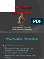 Pemeriksaan Lab Untuk Coass2