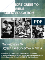 The Short Guide To Accessible Music Educationv2