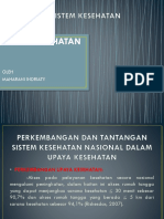 Subsistem Sistem Kesehatan Nasional