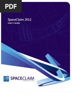 SpaceClaim2012 SP1 UsersGuide