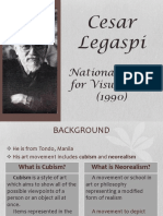 Cesar Legaspi: National Artist For Visual Arts (1990)