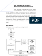 14965031 Scrolling Text Pada Led Dot Matrix