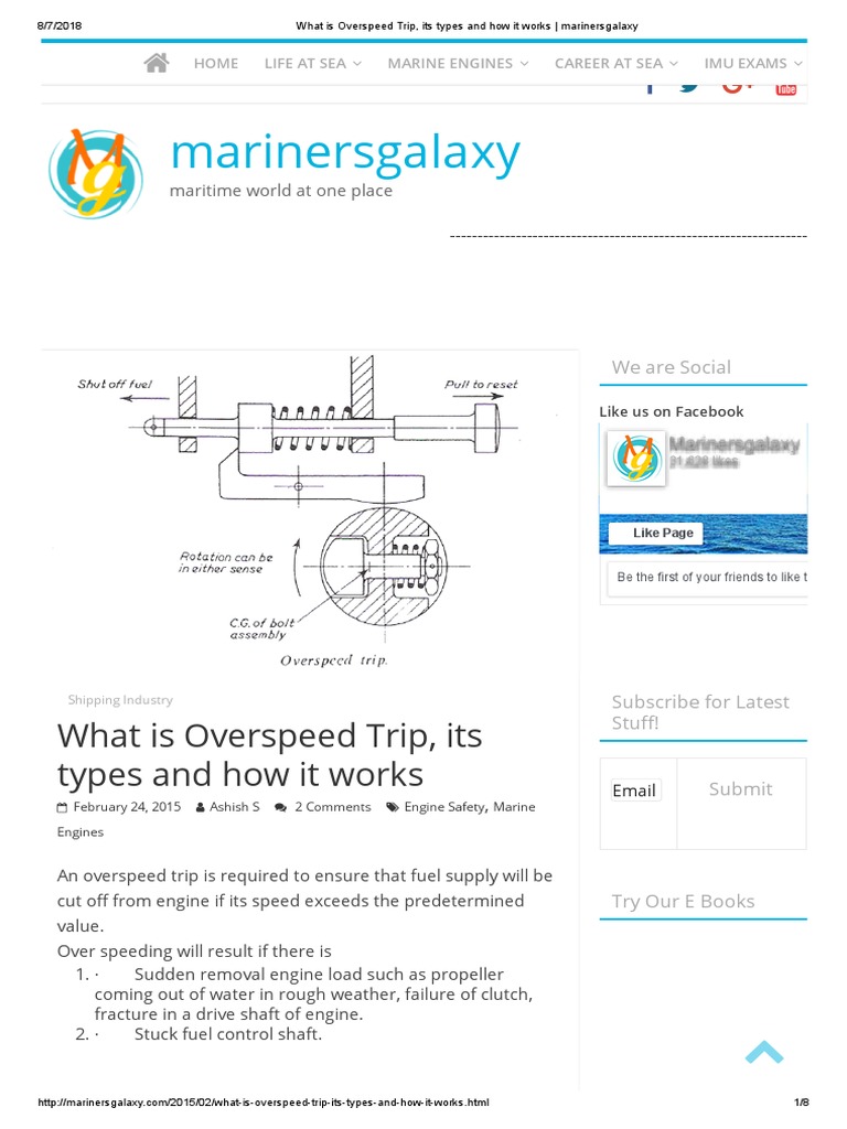 What Is Overspeed In A Diesel Engine? – NFFO