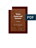 Dec212015FINAL Johnson Torts Cases and Context Volume 1