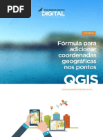 QGIS Formula para Adicionar Coordenadas Geograficas Nos Pontos