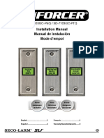 Installation Manual Manual de Instalación Mode D'empoi: SD-7103GC-PEQ / SD-7103GC-PTQ