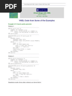 Vhdl Programs