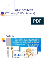 Tuberculosis Spondylitis (TB Spine/pott's Diseasis)