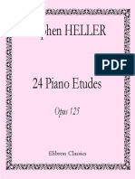 Stephen HELLER 24 Piano Etudes: Opus 125