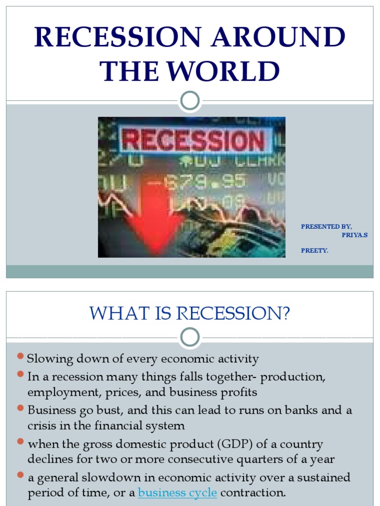 Recession Around The World | PDF | Recession | Market Liquidity