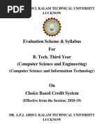 B.tech Cse Third Yr Syllabus 21-06-2018