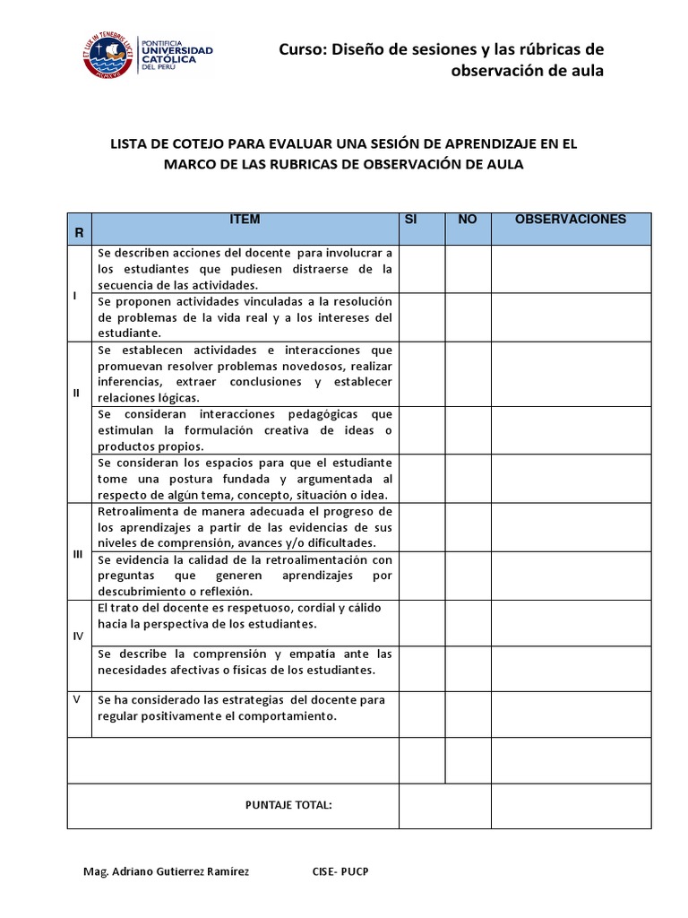 Lista De Cotejo Para Evaluar LÁmina Alumno No · Lista De Cotejo Para Porn Sex Picture