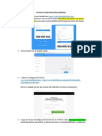 Pasos de Instalación Android