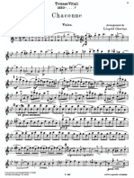 VITALI - Chacona (Violin Part) PDF