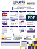 Calendario 2017-2018 Nms