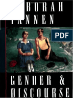 Deborah Tannen - Gender and Discourse (1996, Oxford University Press).pdf