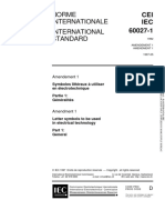 IEC 60027-1-1992 amd1-1997