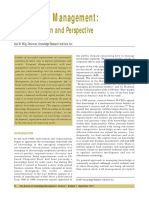 Gestão Do Conhecimento - Introdução e Perspectiva PDF