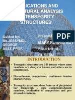 2012 - Applications and Structural Analysis of Tensegrity Structures - Roshni