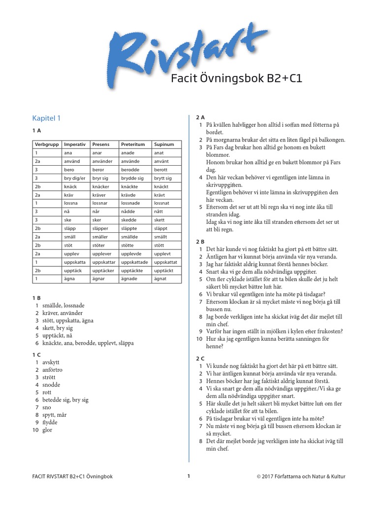 Rivstart B2 C1 Ovningsbok Facit Pdf