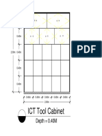 ICT Tool Cabinet: Depth 0.40M