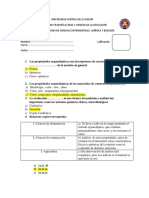 Prueba de Quimica Con Respuestas