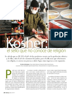 El sello kosher: más allá de la religión