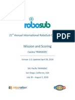 2018 RoboSub - 2018 Mission and Scoring - v01.00 - 1