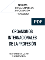 NIIF y Organismos