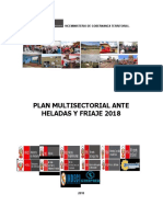 Plan Multisectorial Heladas Friaje-2018
