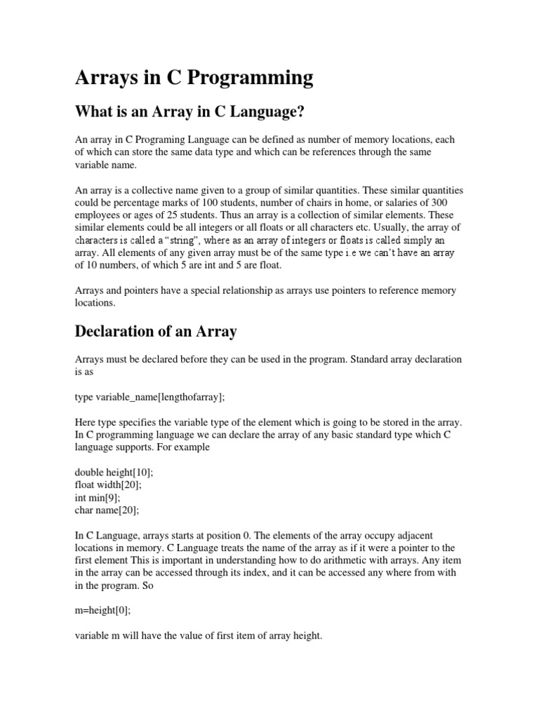 C Programming Language | PDF | Data Type | C (Programming Language)