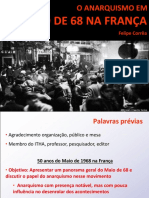 Felipe Corrêa - O Anarquismo em Maio de 1968 (USP, Jun/2018)